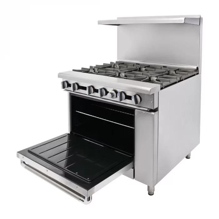Imperial 6 Burner Natural Gas Oven Range IR6-N - Image 2