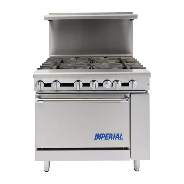 Imperial 6 Burner Natural Gas Oven Range IR6-N - Image 3