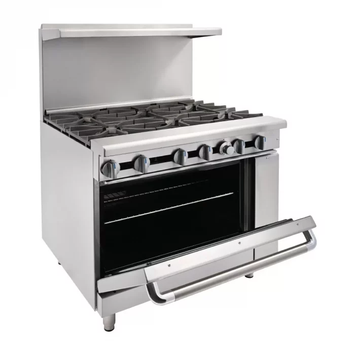 Imperial 6 Burner Natural Gas Oven Range IR6-N - Image 4