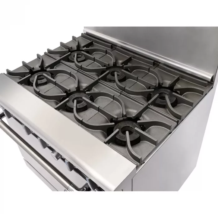 Imperial 6 Burner Natural Gas Oven Range IR6-N - Image 5