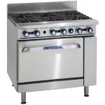 Imperial 6 Burner Natural Gas Oven Range IR6-N - Image 6