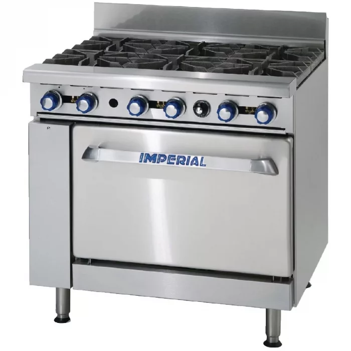 Imperial 6 Burner Natural Gas Oven Range IR6-N - Image 7