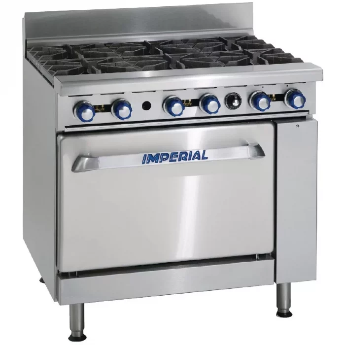 Imperial 6 Burner Natural Gas Oven Range IR6-N - Image 6