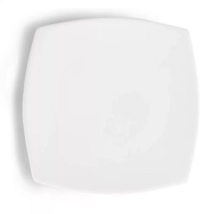 Olympia Whiteware Rounded Square Plates 270mm (Pack of 6) - Image 2