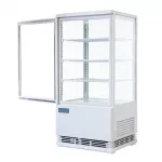 Polar C-Series Curved Door Display Fridge 86Ltr White - Image 3
