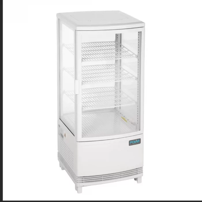 Polar C-Series Curved Door Display Fridge 86Ltr White - Image 6