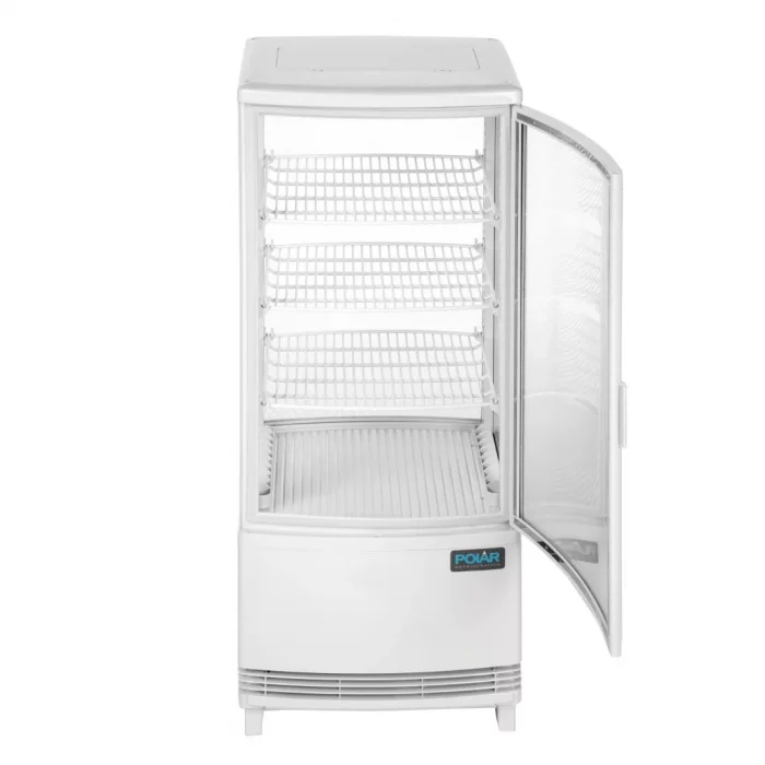 Polar C-Series Curved Door Display Fridge 86Ltr White - Image 16