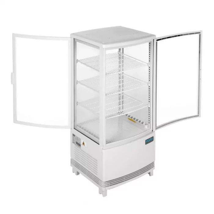 Polar C-Series Curved Door Display Fridge 86Ltr White - Image 17