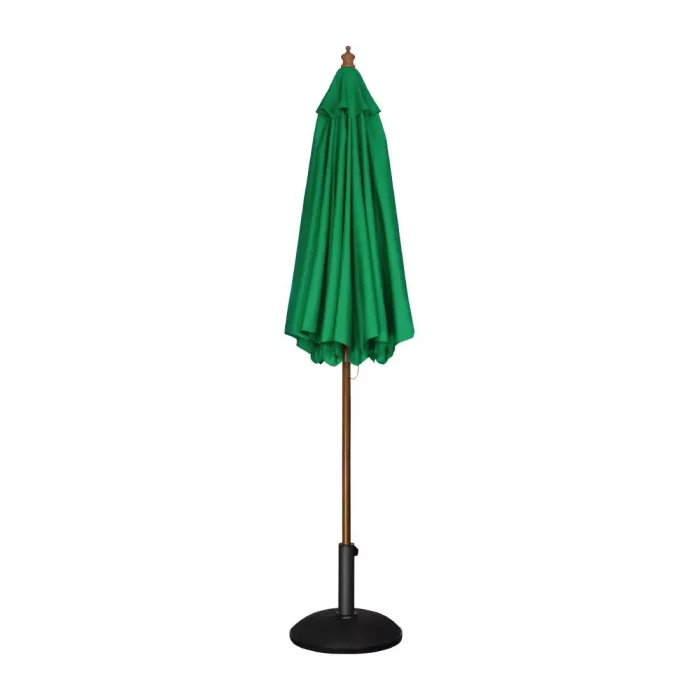 Bolero Round Parasol 2.5m Diameter Green - Image 2
