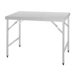 Vogue Stainless Steel Folding Table 1200mm - Image 6