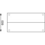 Vogue Stainless Steel Prep Station with Gantry 1500x600 - Image 10