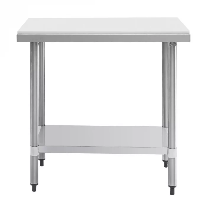 Vogue Stainless Steel Chopping Board Table 900mm - Image 2