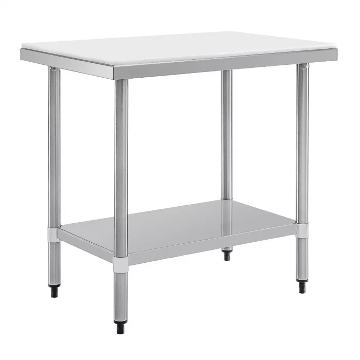 Vogue Stainless Steel Chopping Board Table 900mm - Image 1