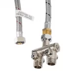 Basix Stainless Steel Knee Operated Hand Wash Basin - Image 8