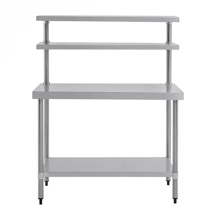 Vogue Stainless Steel Prep Station 1200x600mm - Image 2