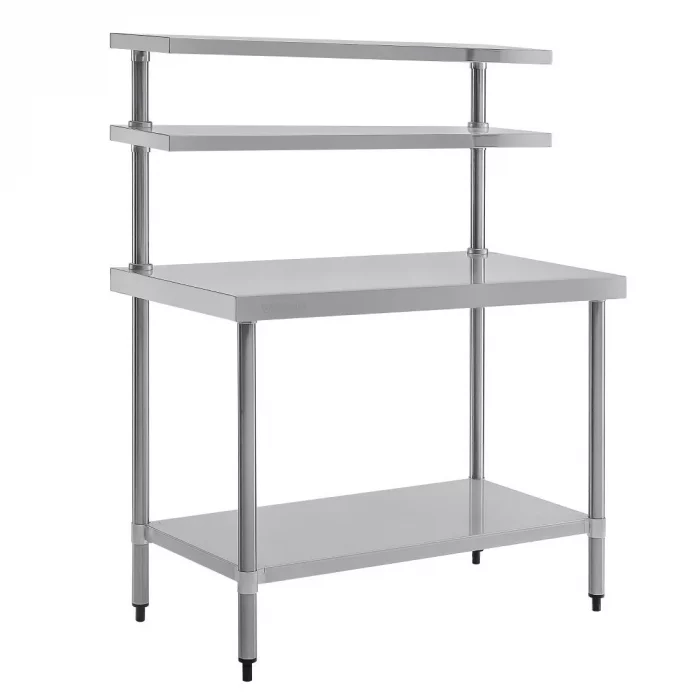 Vogue Stainless Steel Prep Station 1200x600mm - Image 1