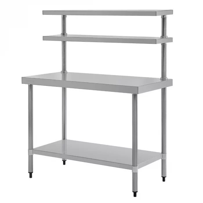 Vogue Stainless Steel Prep Station 1200x600mm - Image 3