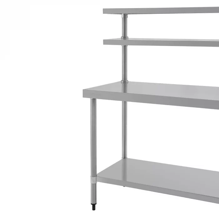 Vogue Stainless Steel Prep Station 1200x600mm - Image 4