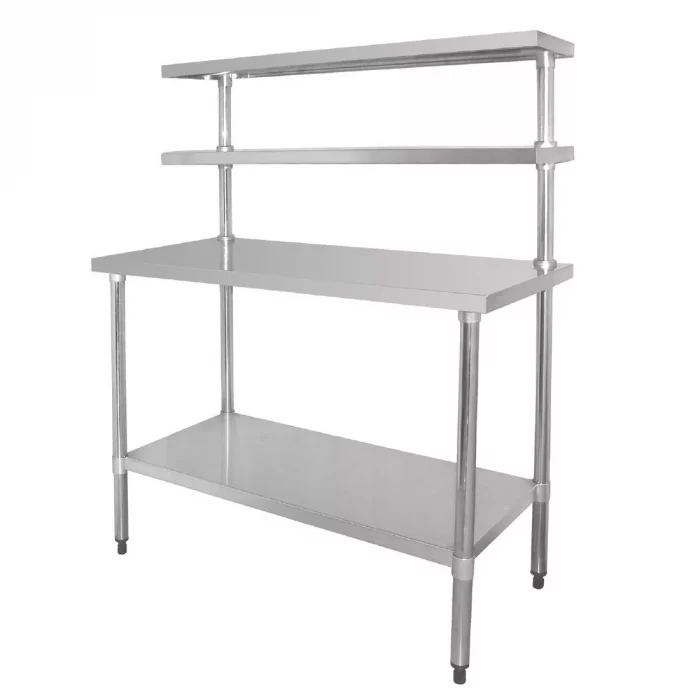 Vogue Stainless Steel Prep Station 1800x600mm - Image 2