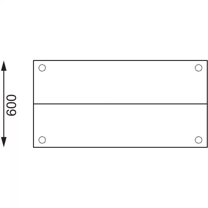 Vogue Stainless Steel Prep Station 1800x600mm - Image 5