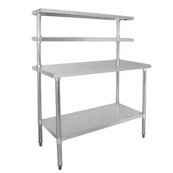 Vogue Stainless Steel Prep Station 1800x600mm - Image 1