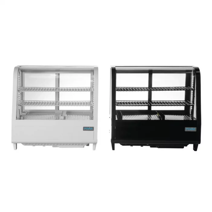 Polar C-Series Countertop Food Display Fridge 100Ltr Black - Image 8