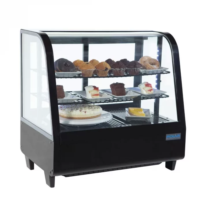 Polar C-Series Countertop Food Display Fridge 100Ltr Black - Image 11