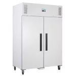Polar G-Series Upright Double Door Fridge 1200Ltr White