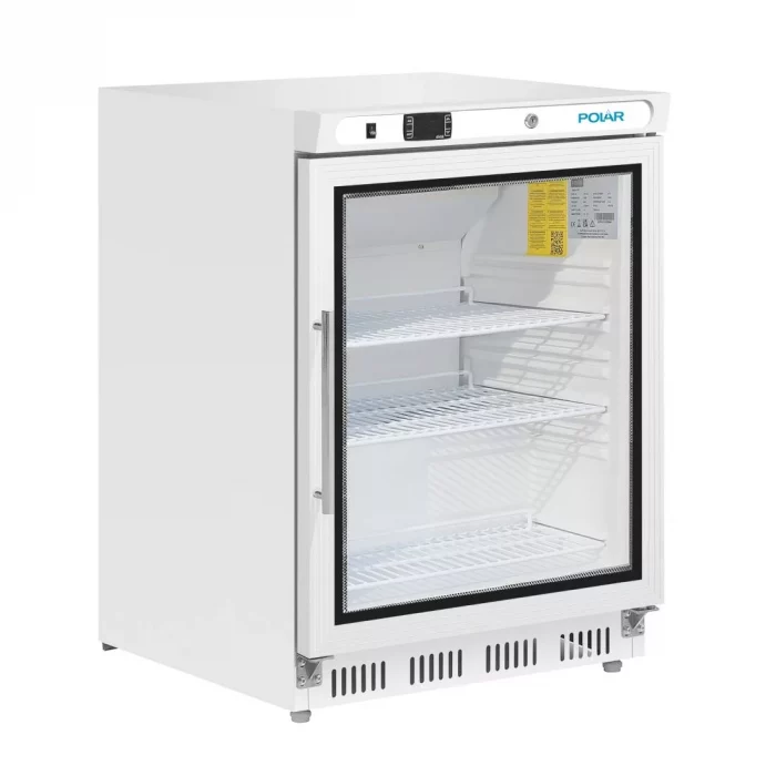 Polar C-Series Under Counter Display Fridge 150Ltr White - Image 1