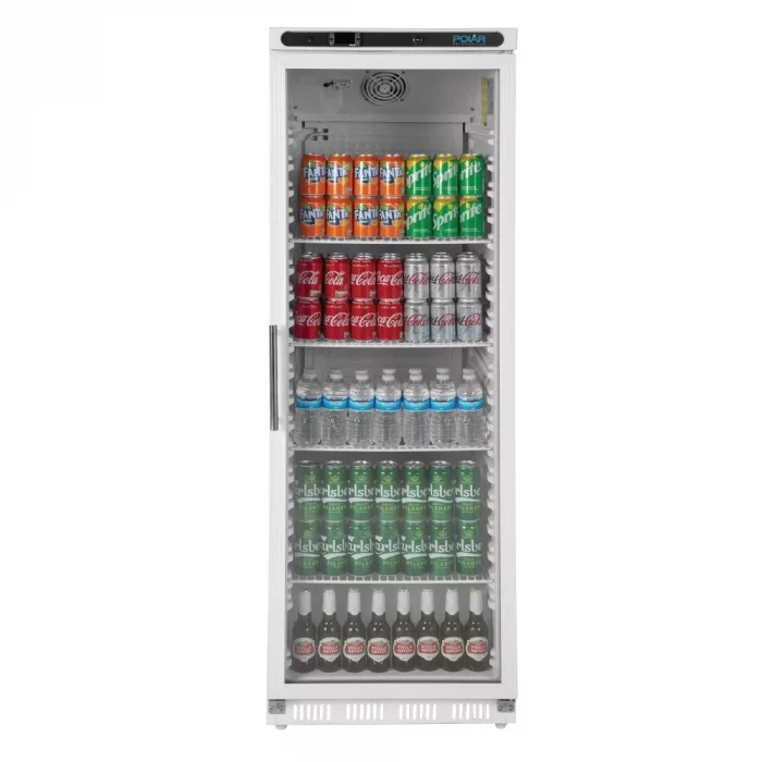 Polar C-Series Upright Display Fridge 400Ltr White - Image 15
