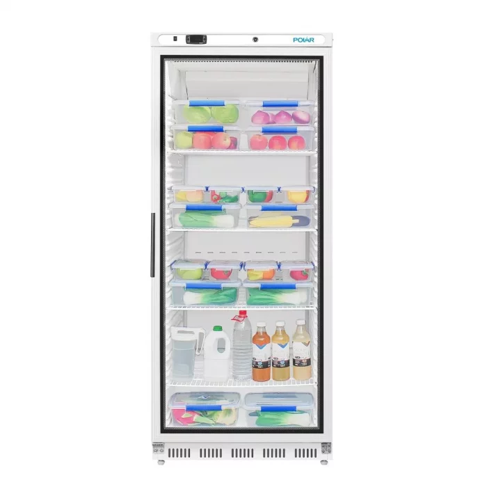 Polar C-Series Upright Display Fridge 600Ltr White - Image 23