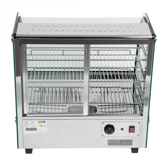 Buffalo Countertop Heated Food Display 687mm Width - Image 5