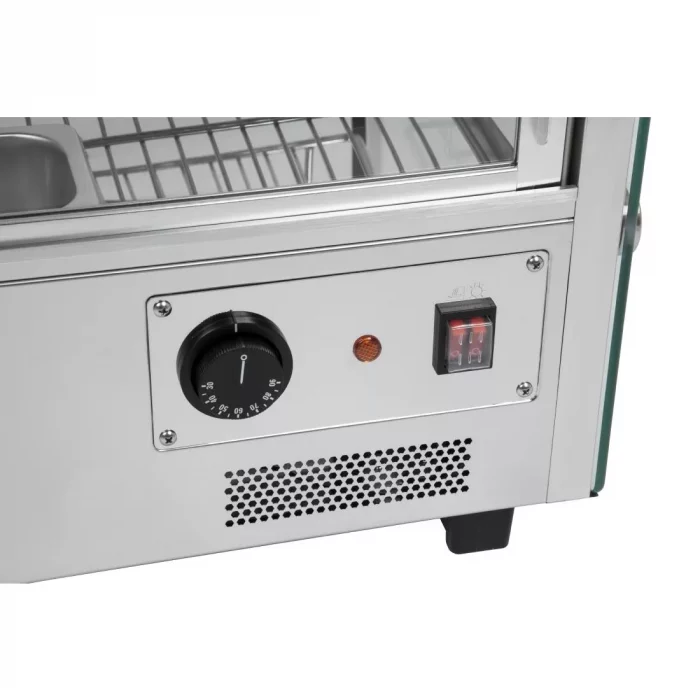 Buffalo Countertop Heated Food Display 687mm Width - Image 9