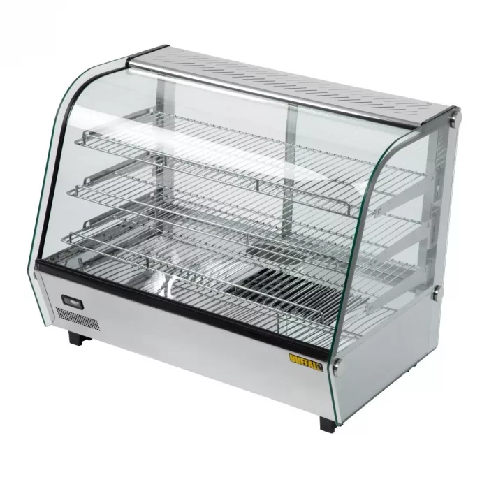 Buffalo Countertop Heated Food Display 868mm Width - Image 3