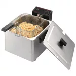 Caterlite Light Duty Single Tank Single Basket Countertop Electric Fryer 3kW - Image 2