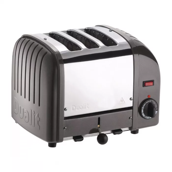 Dualit 3 Slice Vario Toaster Metallic Charcoal 30080 - Image 1