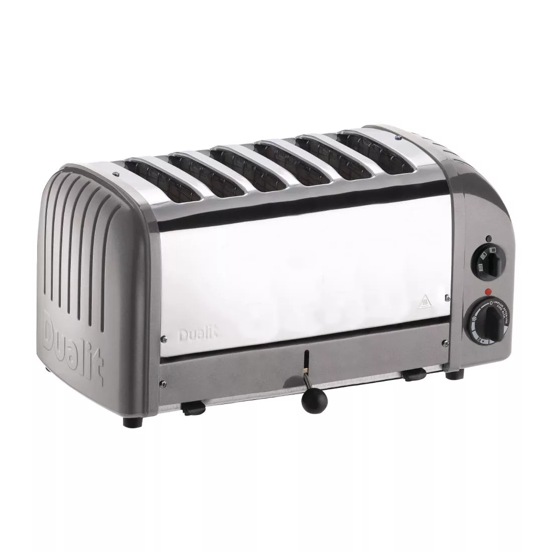 cd336_metallicsilver.jpg Dualit 6 Slice Vario Toaster Metallic Silver 60147 - Image 1