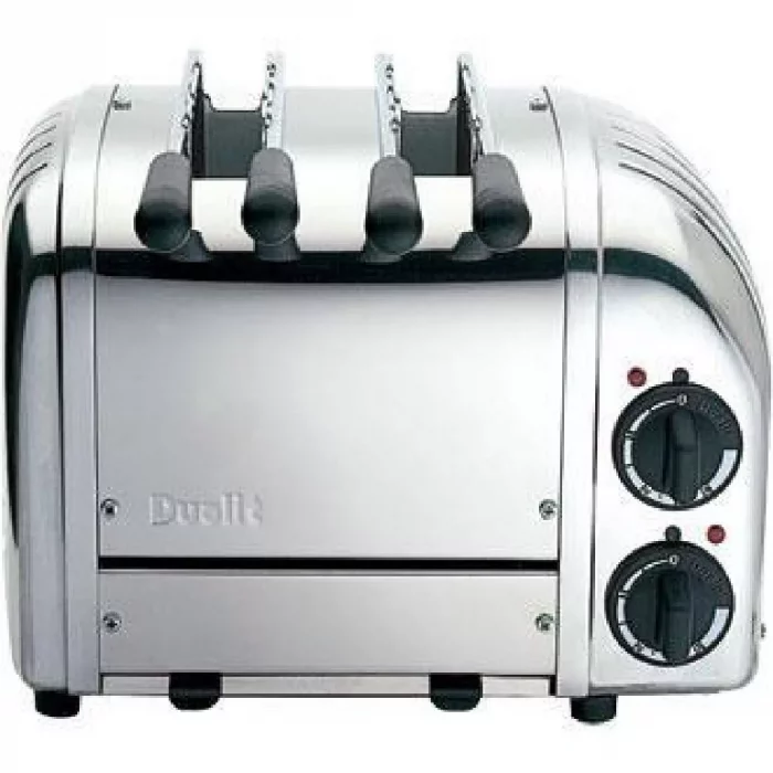 Dualit 2 Slice Vario Sandwich Toaster Polished Finish 21056 - Image 2