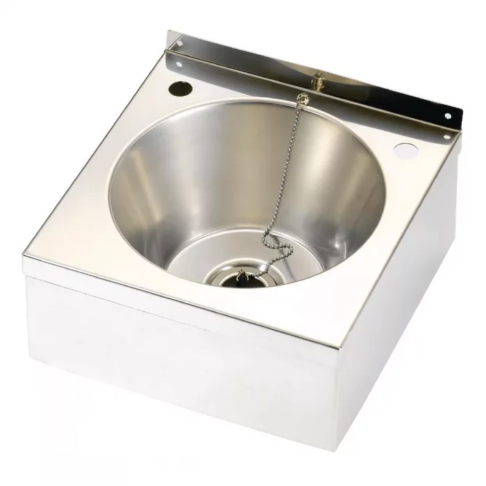KWC DVS Stainless Steel Wash Basin with Waste Kit 290x290x157mm - Image 1