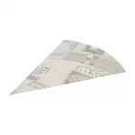 Colpac Biodegradable Newspaper Print Paper Chip Cones 183mm (Pack of 1000) - Image 5