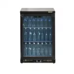 Gamko Bottle Cooler - Single Hinged Door 150 Ltr Black - Image 2