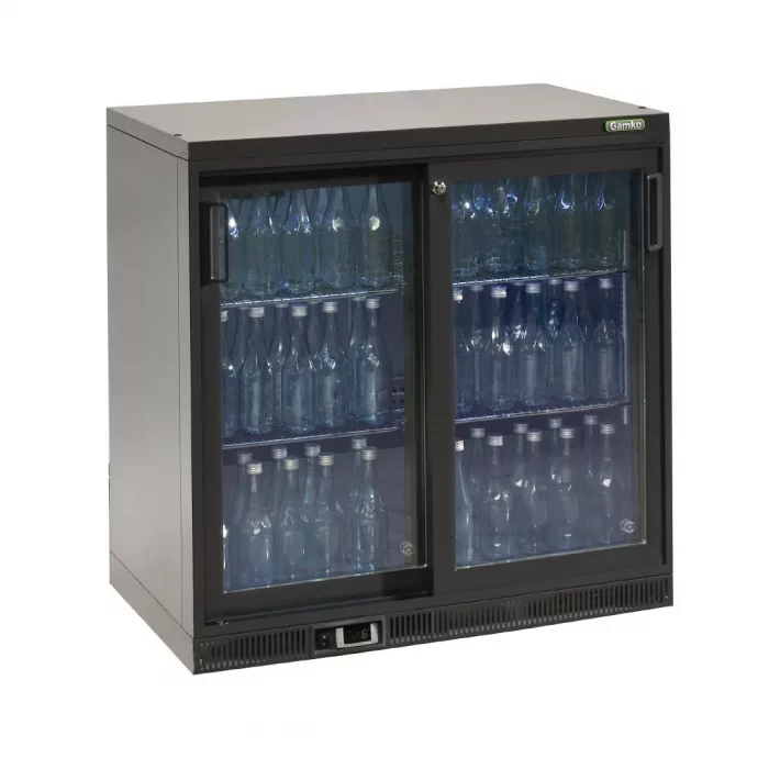 Gamko Bottle Cooler - Double Sliding Door 250 Ltr - Image 1