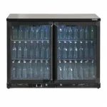 Gamko Bottle Cooler - Double Hinged Door 275 Ltr Black - Image 2