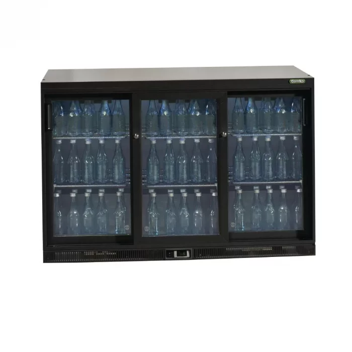 Gamko Bottle Cooler - Triple Sliding Door 315 Ltr - Image 2