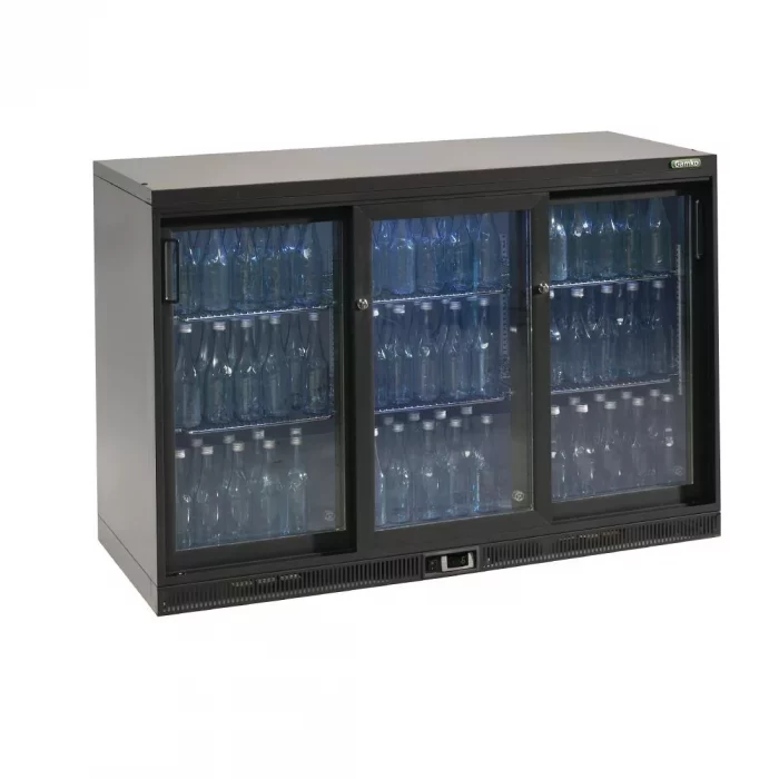 Gamko Bottle Cooler - Triple Sliding Door 315 Ltr - Image 1