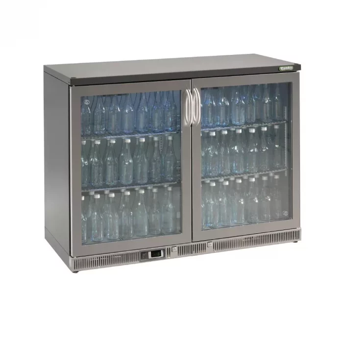 Gamko Bottle Cooler - Double Hinged Door 275 Ltr Stainless Steel - Image 1