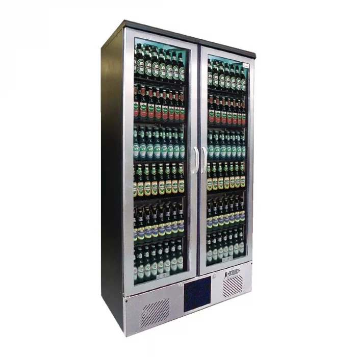 Gamko Maxiglass 2 Glass Door 500Ltr Bottle Cooler Cabinet MG3/500GCS - Image 1