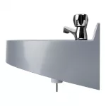 Basix Polycarbonate Hand Wash Basin Grey - Image 3