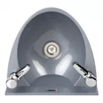 Basix Polycarbonate Hand Wash Basin Grey - Image 6