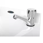 Basix Polycarbonate Wash Hand Basin White - Image 6